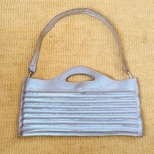 Kawa Metallic shoulder Bag clutch